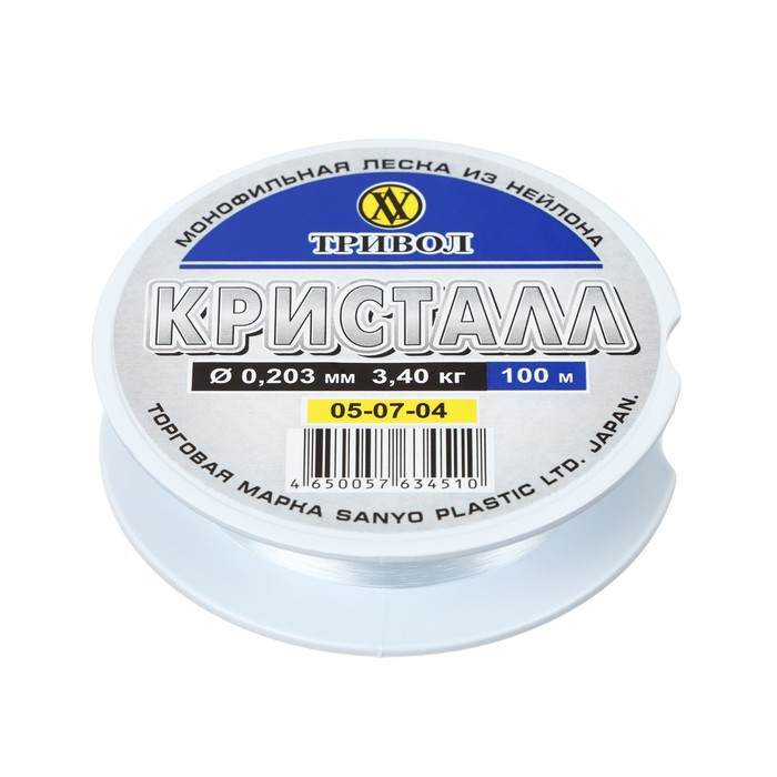 

Леска Кристалл, d=0.203 мм, 100 м, Кристалл