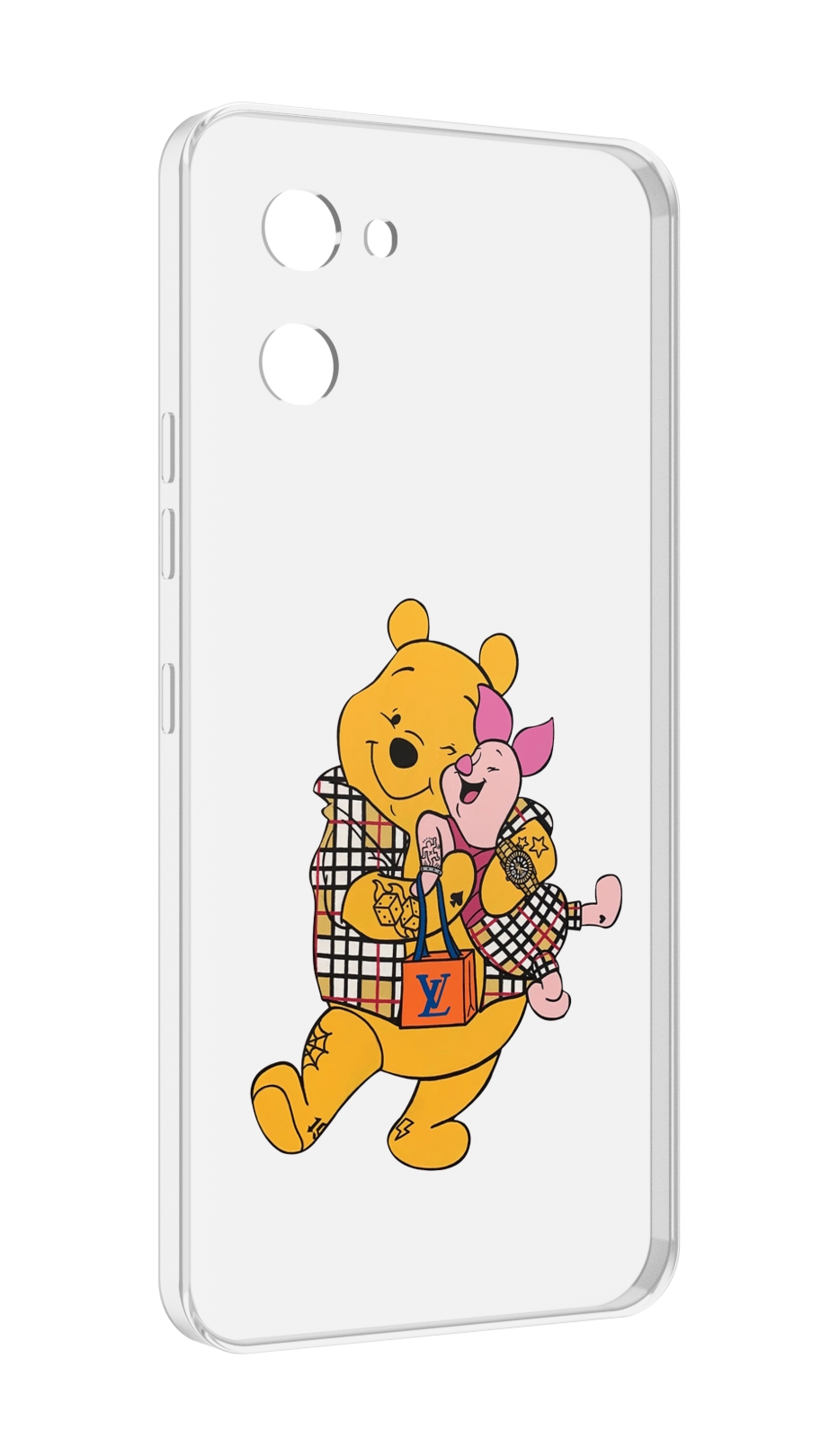 

Чехол MyPads модный-медведь-из-винни-пуха для UMIDIGI G1, Прозрачный, Tocco