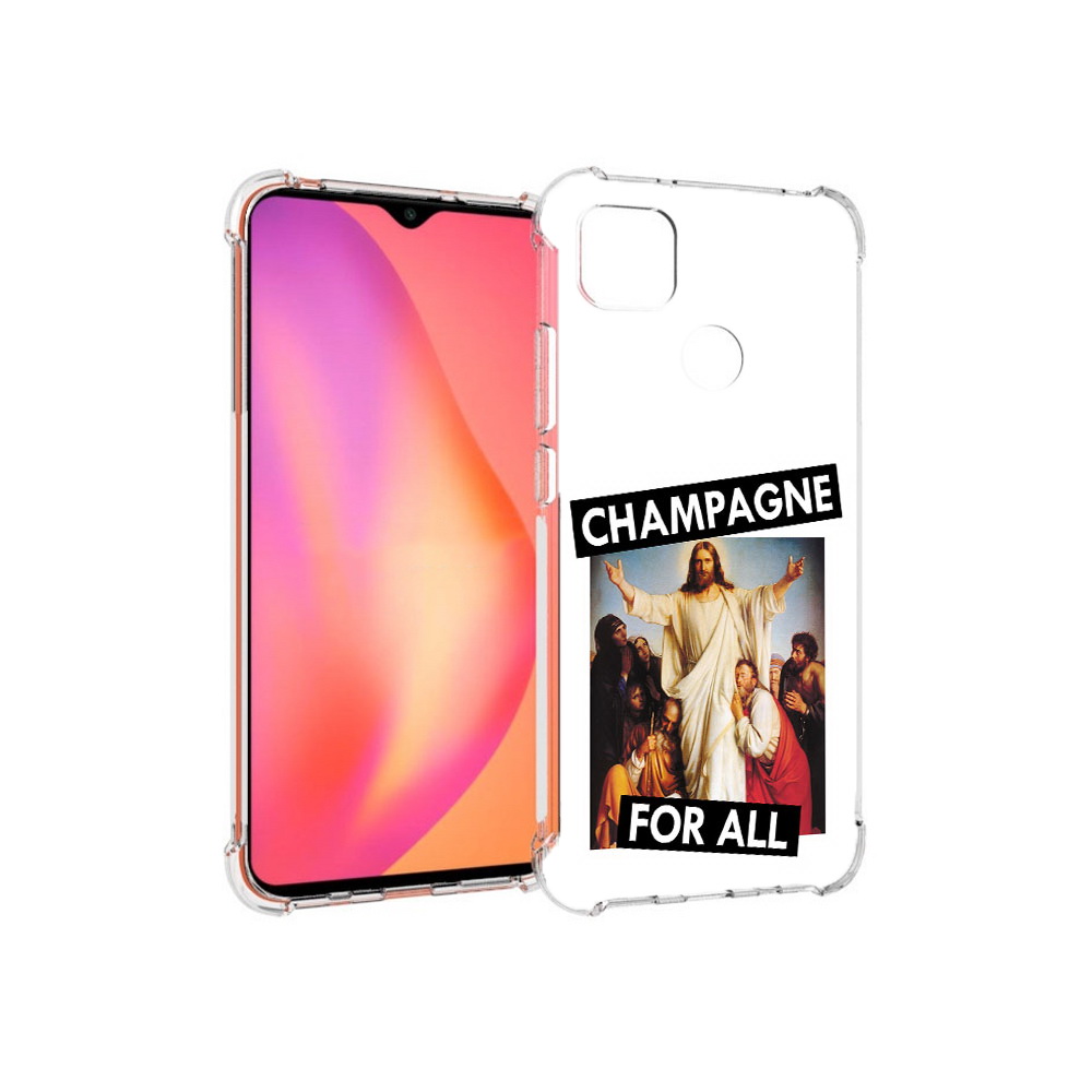 

Чехол MyPads Tocco для Xiaomi Redmi 9C шампанское (PT152115.265.697), Прозрачный, Tocco