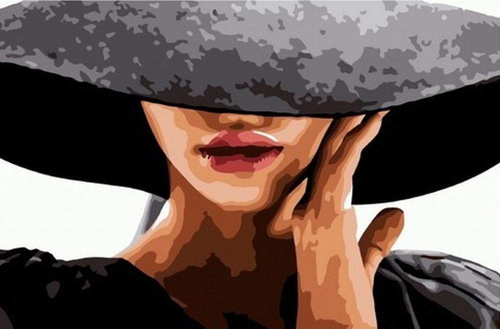 

Картина по номерам Paintboy (Premium) Девушка-тайна, Девушка-тайна