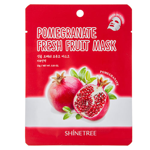 фото Маска для лица shinetree fresh fruit с экстрактом граната 23 г