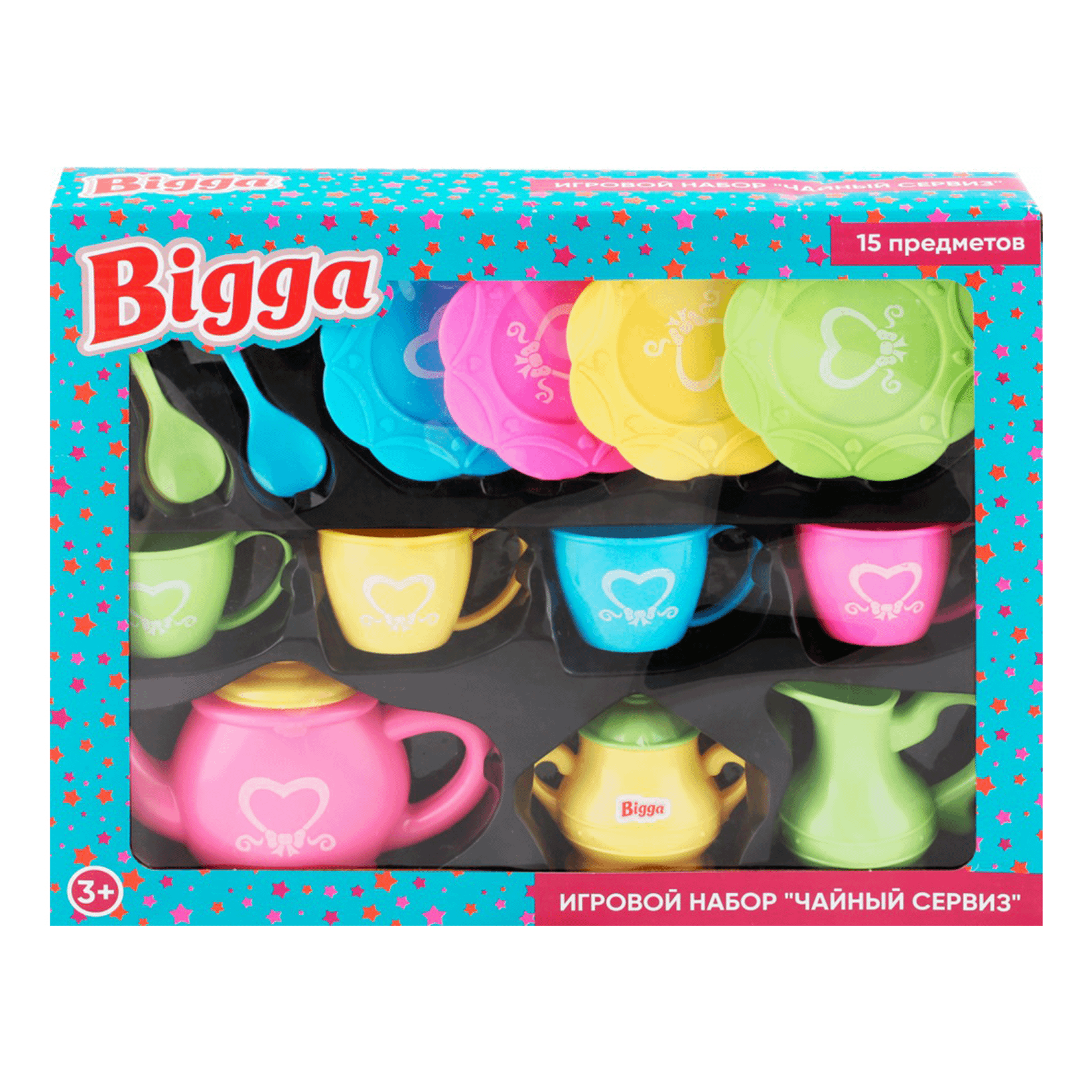 фото Игровой набор bigga чайный сервиз