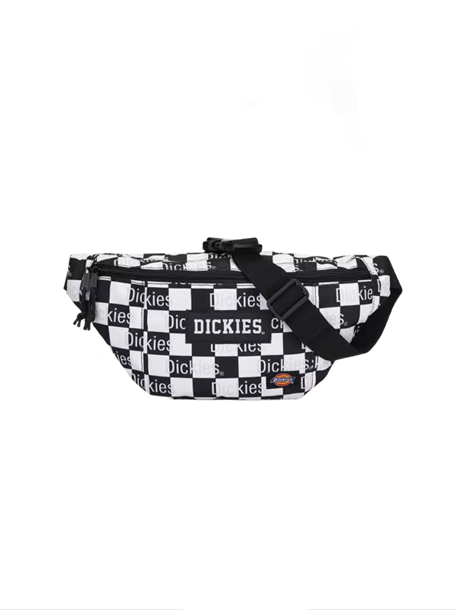 Сумка унисекс Dickies Logo Bag черная; белая Китай черный,  белый