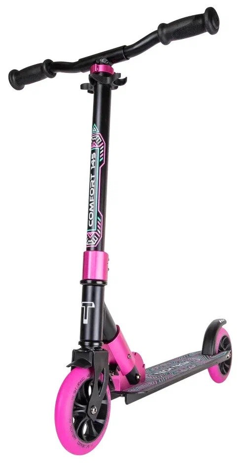 

Самокат Tech Team TT Comfort 145R Black-Pink 2003653566204