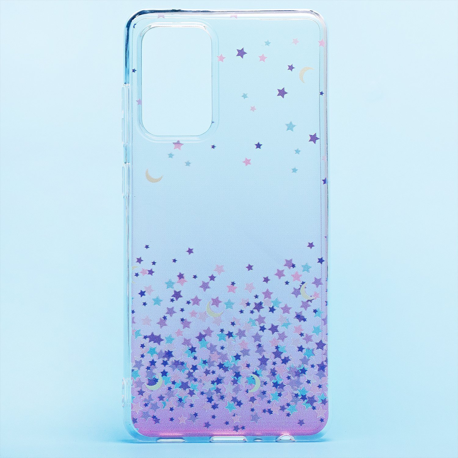 

Чехол Samsung SM-A725F (Galaxy A72) силиконовый (рис.242/003), Прозрачный