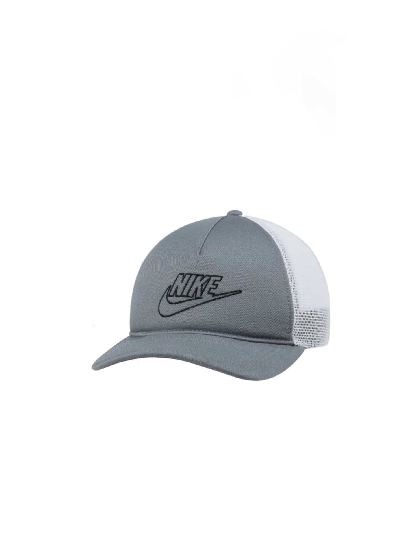 Бейсболка мужская Nike NSW CLC99 FUTURA CAP 084 серая; белая, one size