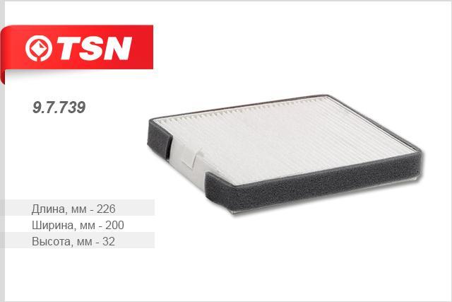

97739_Фильтр Салонный Tsn 97739 Tsn 97739