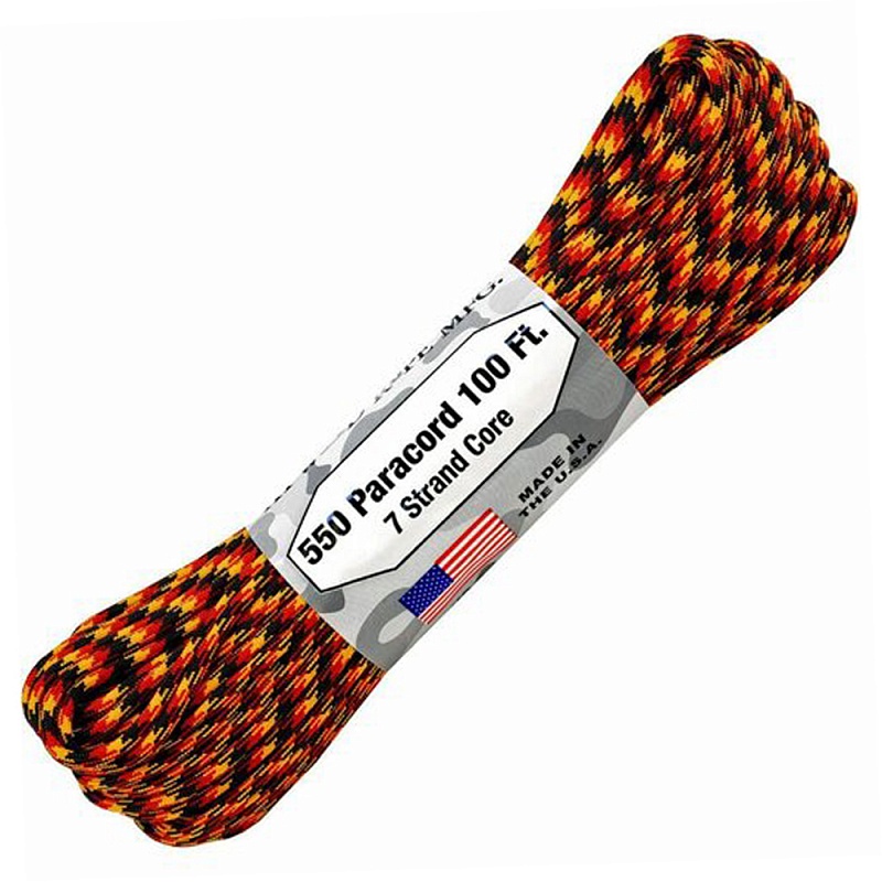 

Паракорд 550 ATWOODROPE 100ft (USA), octoberfest