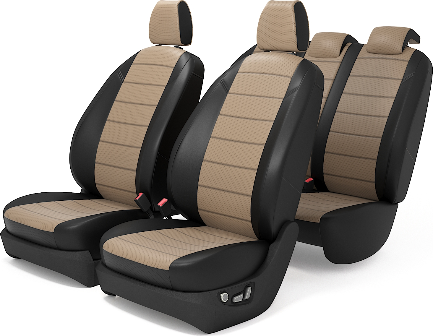 

Чехлы на сиденья для Geely Coolray с 2020 по 2026 год, Бежевый, PCoolray20
