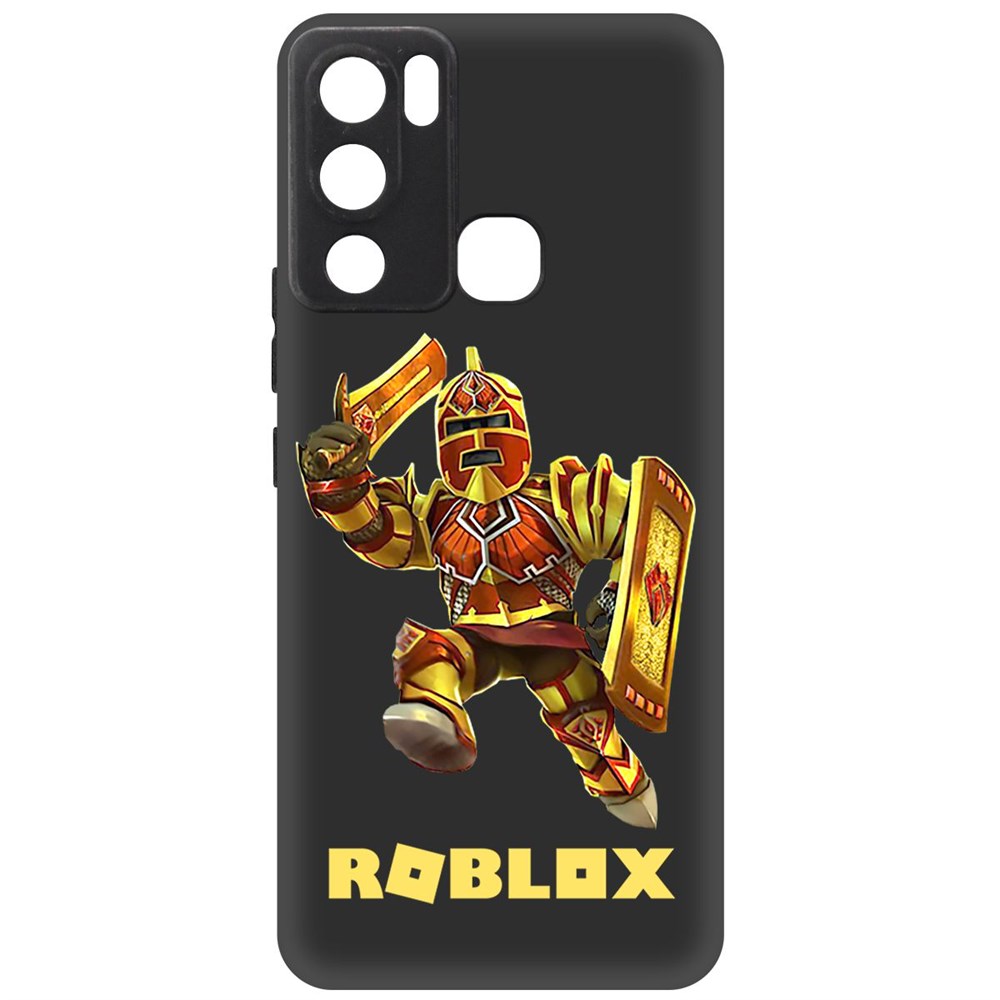 

Чехол-накладка Софт Roblox-Рэдклифф для INFINIX Hot 12i, Черный