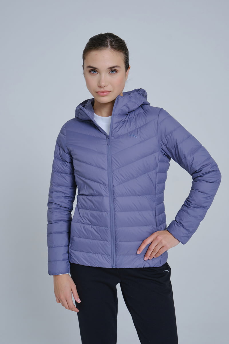 

Пуховик женский Anta Group Purchase A-RAIN RESISTANT 862347903 фиолетовый 2XL, Group Purchase A-RAIN RESISTANT 862347903