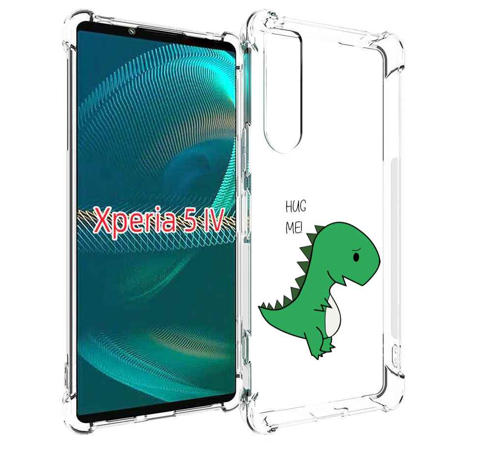 

Чехол MyPads динозаврик для Sony Xperia 5 IV (5-4), Прозрачный, Tocco