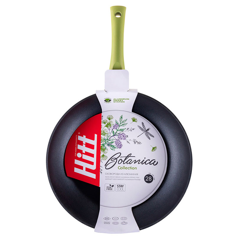 

Сковорода Hitt Botanica collection 28 см, Зеленый