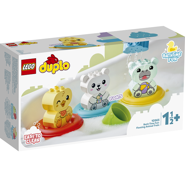 Конструктор LEGO DUPLO My First Приключения в ванной плавучий поезд для зверей 10965 4388₽