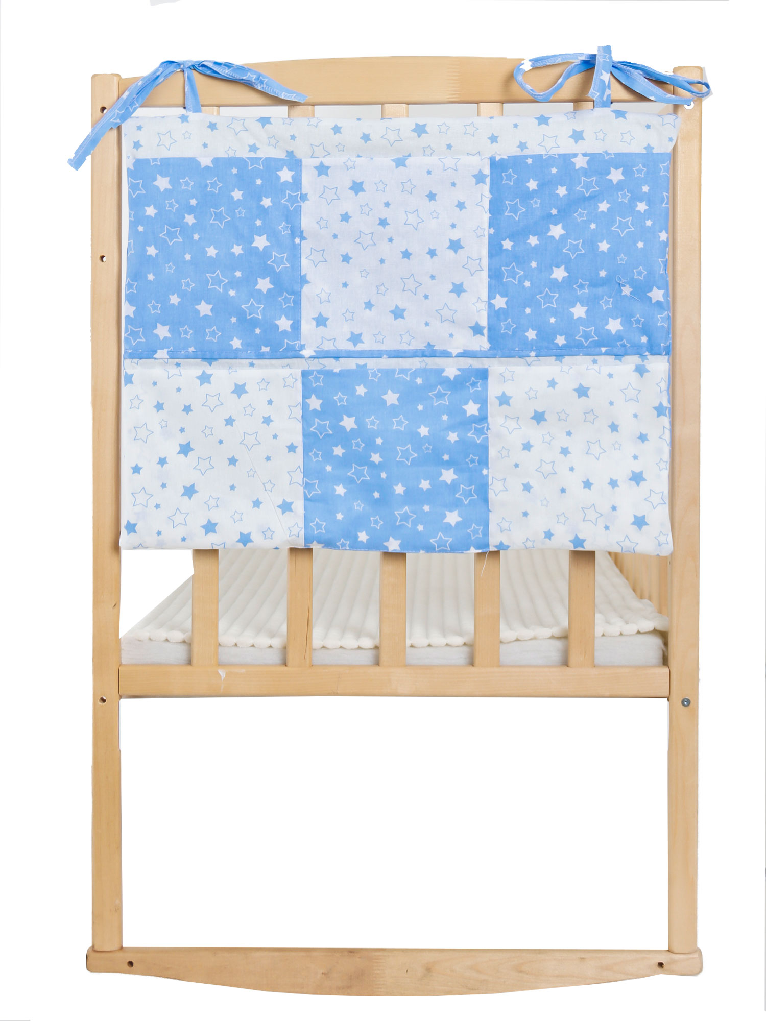 

Карман на кроватку Моей крохе, голубой