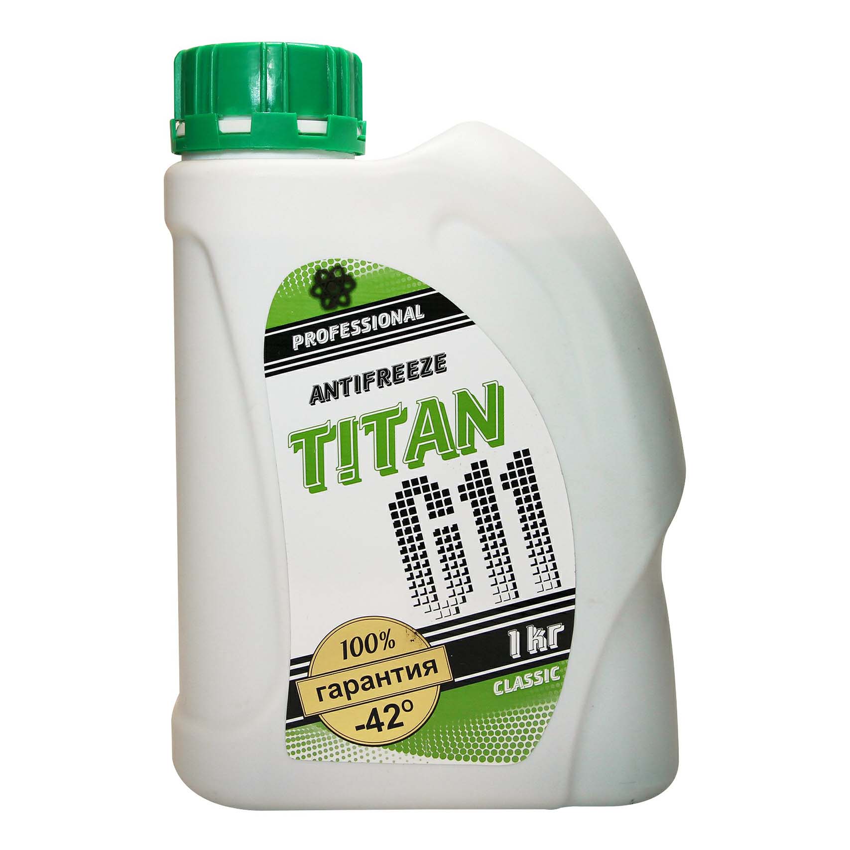 фото Охлаждающая жидкость titan g11 зеленая 1 кг