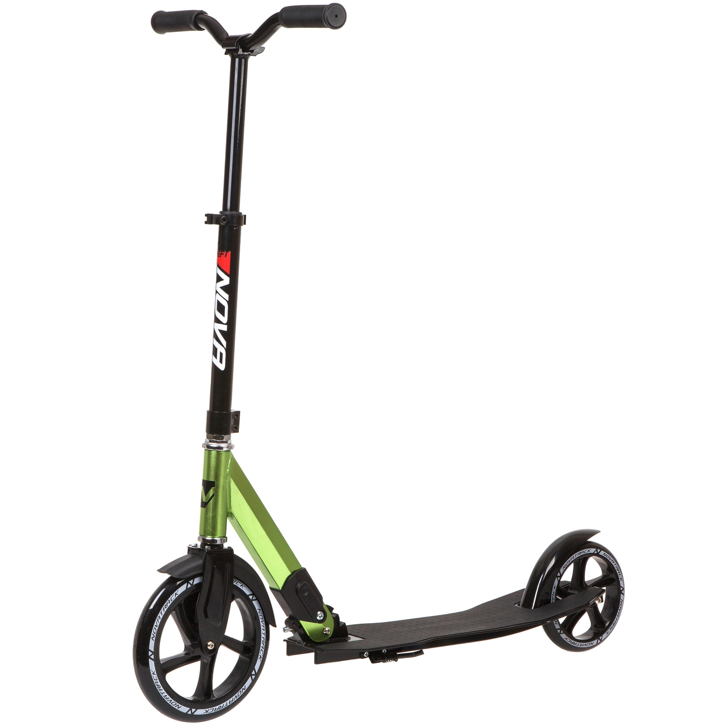 

Самокат для детей NOVATRACK DEFT 230 Alloy, лимонный, Черный;зеленый, 230.DEFT.LM21