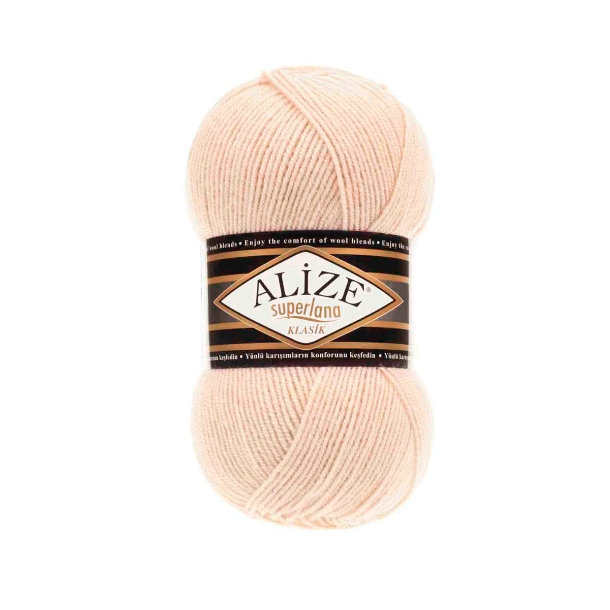 

Пряжа Alize 692917_00097 Superlana klasik 681 светло-персиковый, Superlana klasik