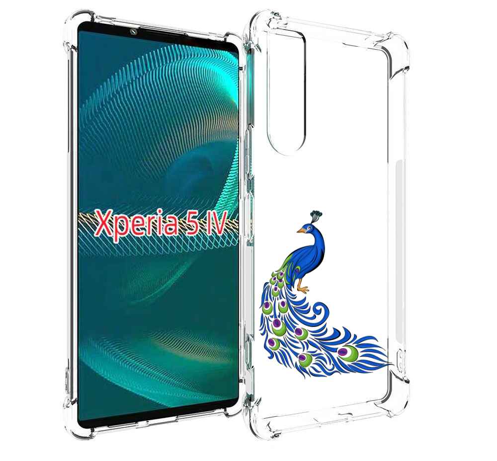 

Чехол MyPads жарптица-голубая для Sony Xperia 5 IV (5-4), Прозрачный, Tocco