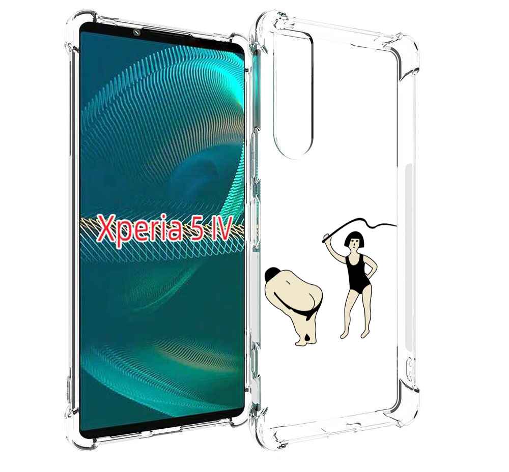 

Чехол MyPads женщина-наказывает для Sony Xperia 5 IV (5-4), Прозрачный, Tocco