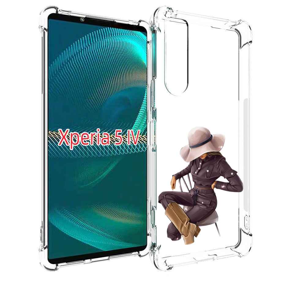 

Чехол MyPads загадочная-девушка-в-костюме женский для Sony Xperia 5 IV (5-4), Прозрачный, Tocco
