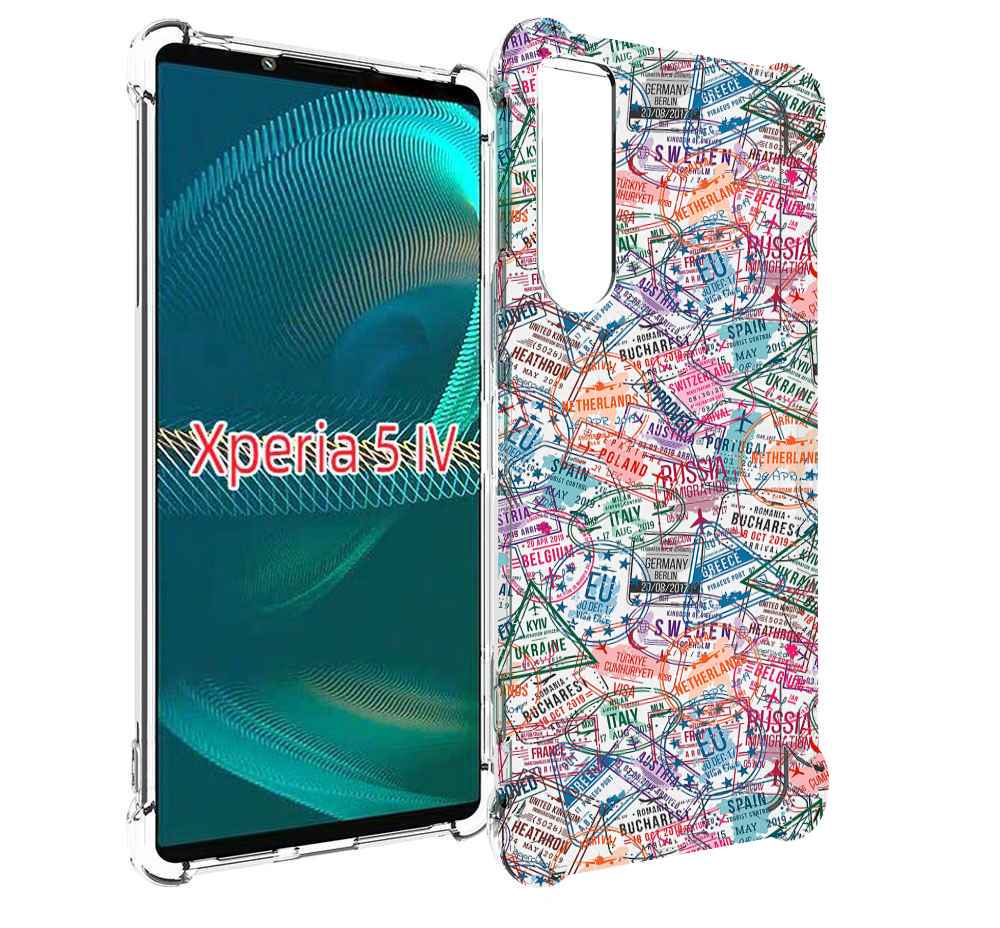 

Чехол MyPads загранчехол для Sony Xperia 5 IV (5-4), Прозрачный, Tocco