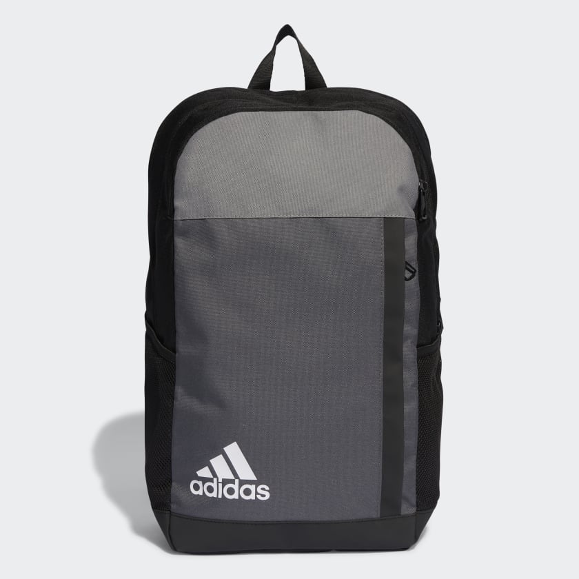 Рюкзак Adidas унисекс, IK6890, размер NS, чёрно-бело-металлик-095A