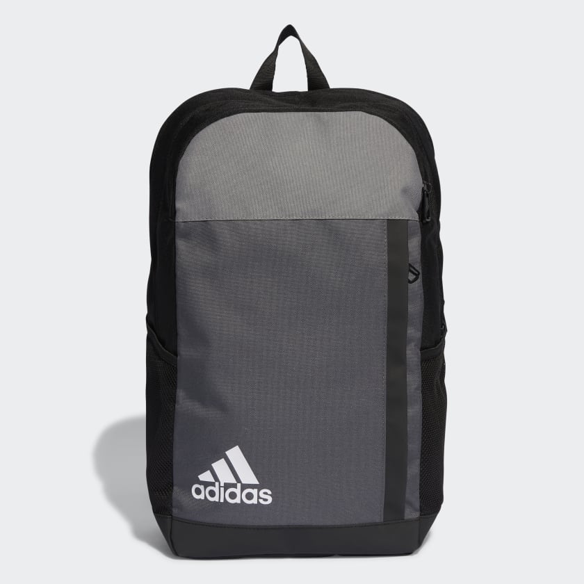 Рюкзак унисекс Adidas Motion Badge of Sport IK6890 серый, 18х28х46 см