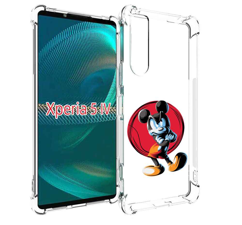 

Чехол MyPads злой-микки для Sony Xperia 5 IV (5-4), Прозрачный, Tocco