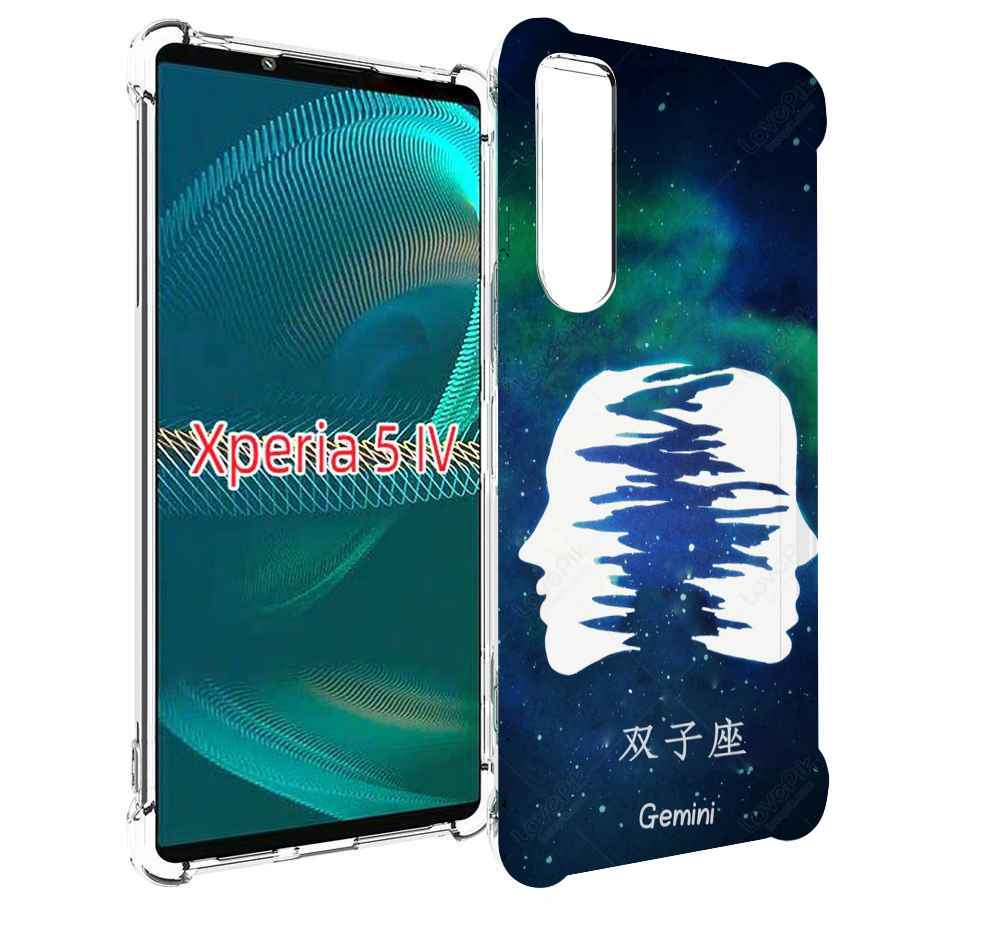 

Чехол MyPads знак зодиака близнецы 6 для Sony Xperia 5 IV (5-4), Прозрачный, Tocco