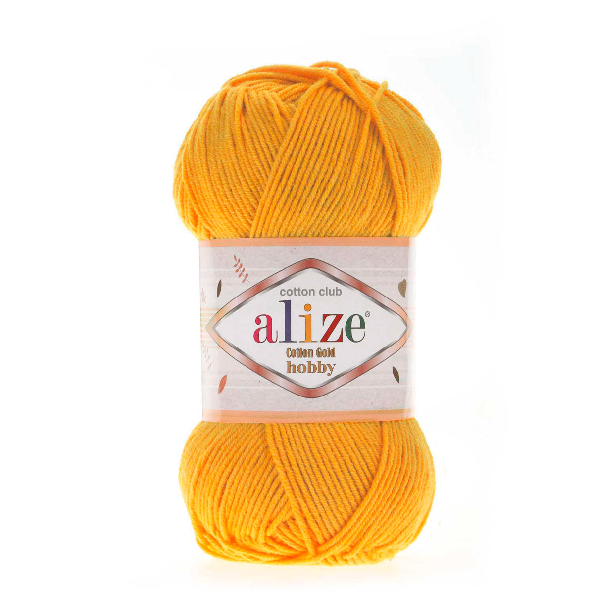 

Пряжа Alize 7725809_00024 Cotton Gold Hobby 2 шафран, Cotton Gold Hobby