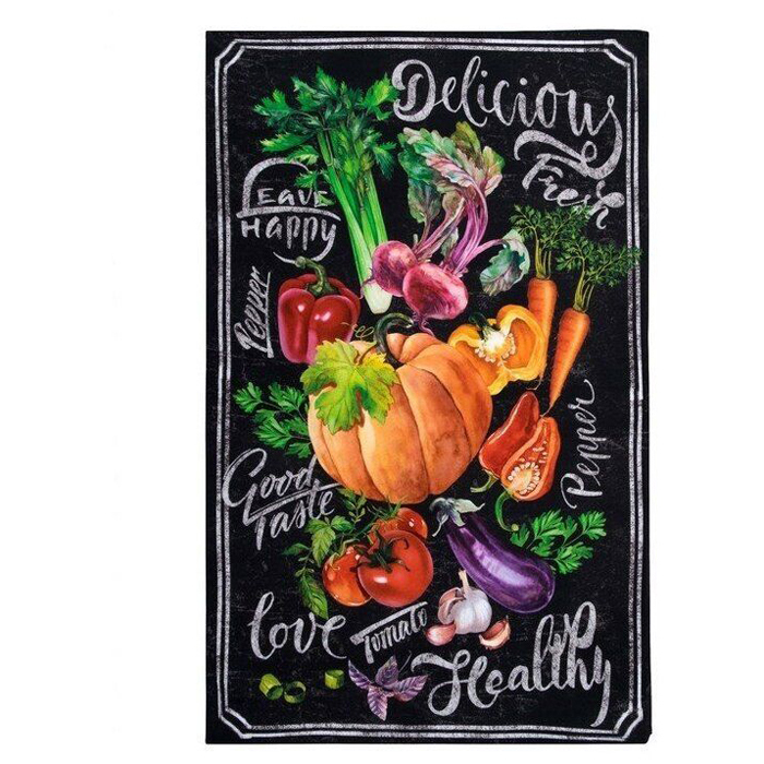 

Полотенце "Этель" Delicious Fresh 40х70 см, 100% хл, саржа 190 гр/м2, Черный
