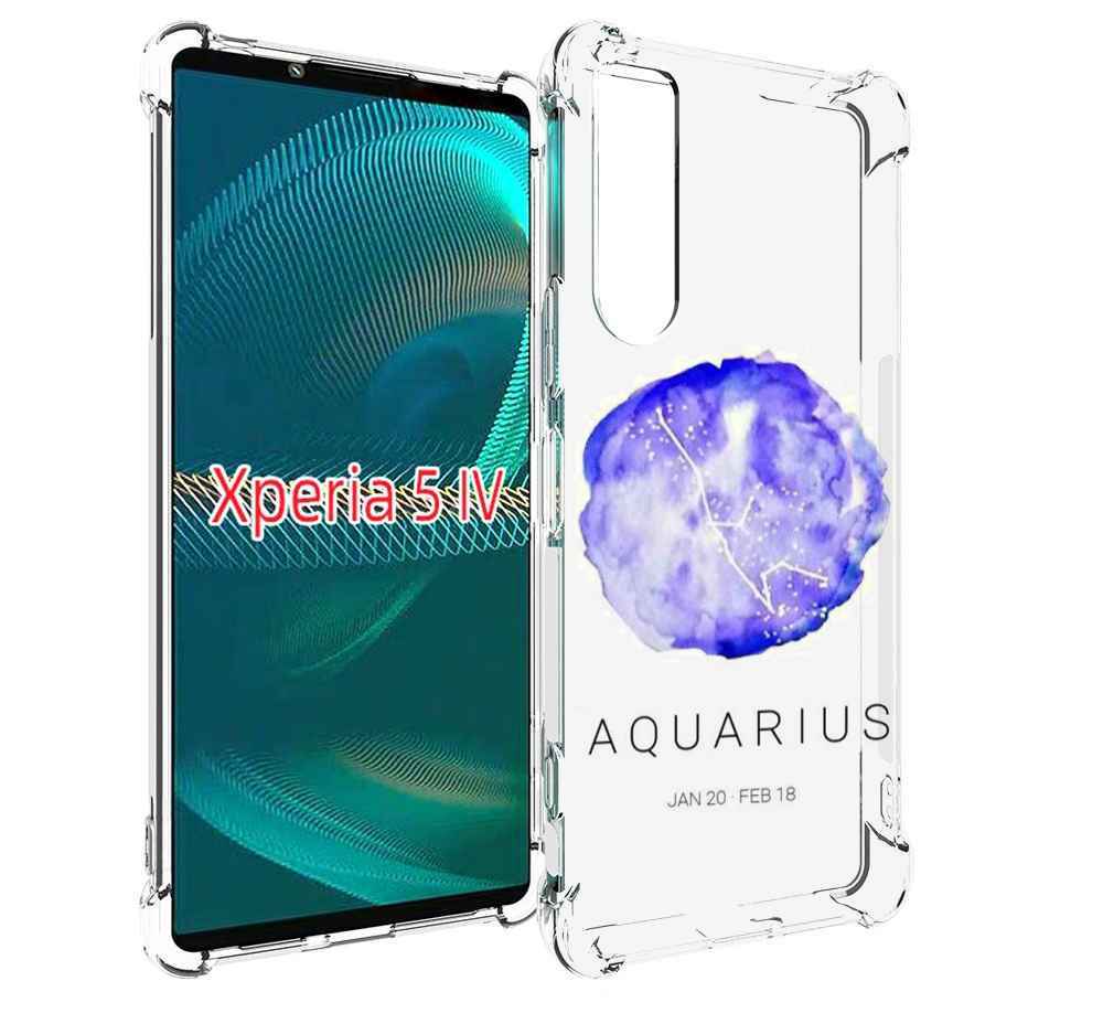 

Чехол MyPads знак зодиака водолеи 5 для Sony Xperia 5 IV (5-4), Прозрачный, Tocco