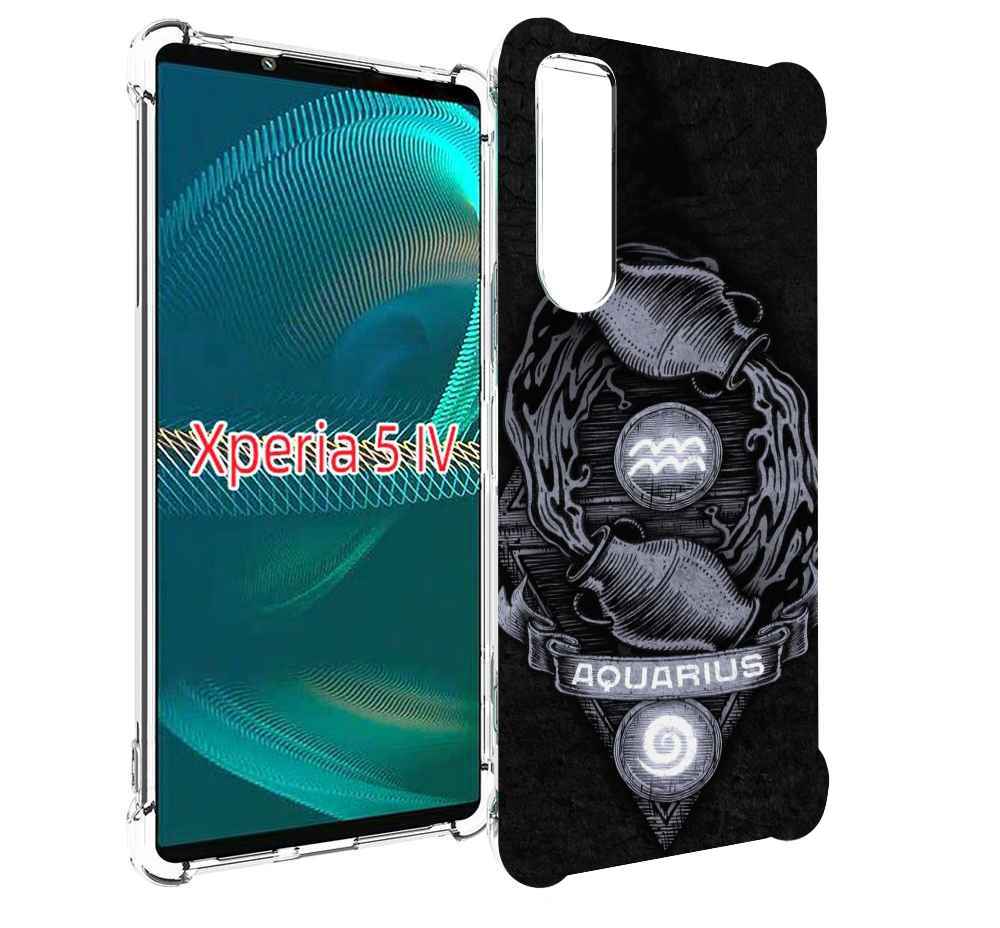 

Чехол MyPads знак зодиака водолеи 6 для Sony Xperia 5 IV (5-4), Прозрачный, Tocco