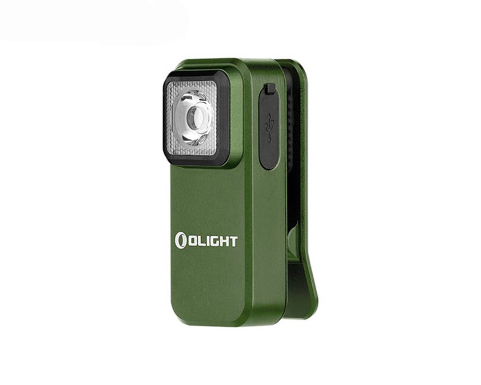 Фонарь Olight Oclip OD Green, 8 режимов, 70 метров, 300 люмен