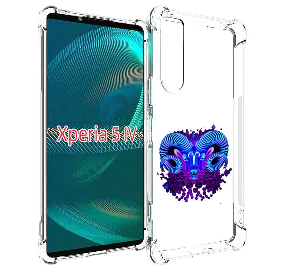 

Чехол MyPads знак зодиака овен 2 для Sony Xperia 5 IV (5-4), Прозрачный, Tocco