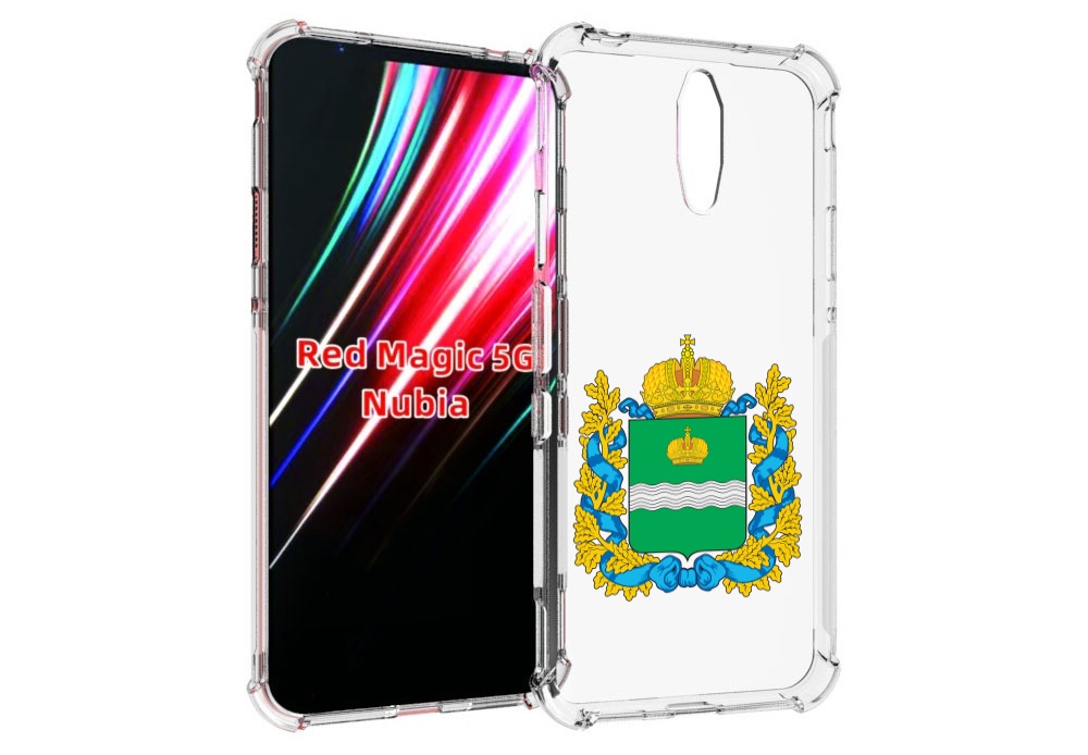 

Чехол MyPads герб-калужскои-области для ZTE Nubia Red Magic 1 5G, Прозрачный, Tocco