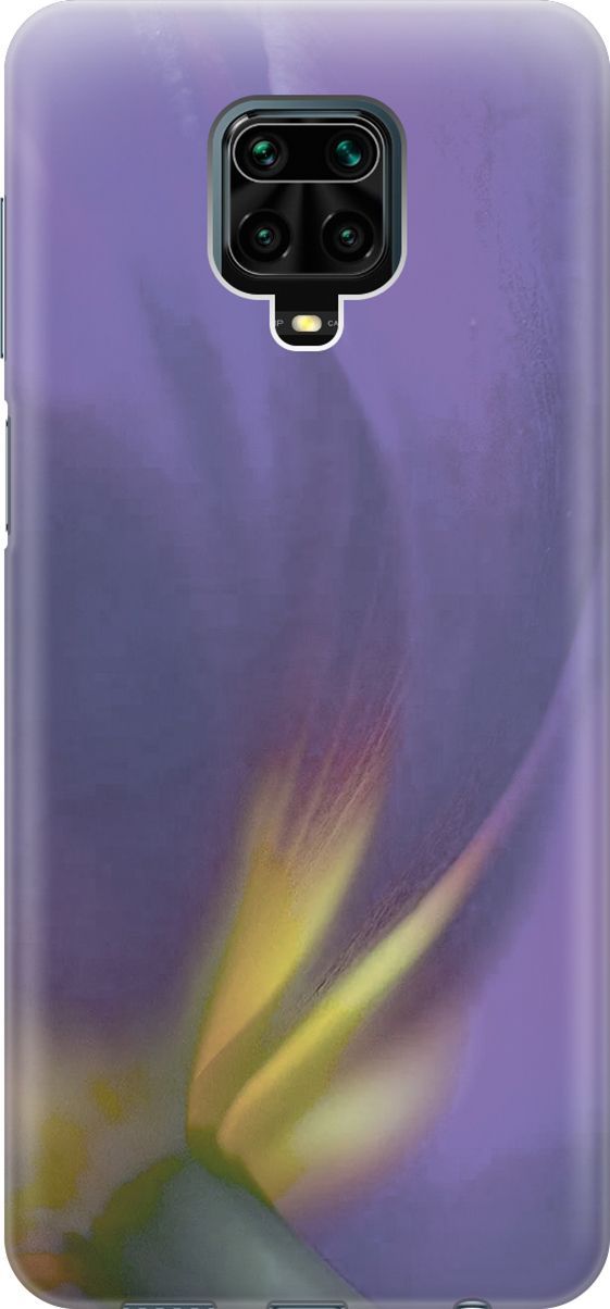 

Чехол на Xiaomi Redmi Note 9s "Фиолетовая фиалка", Желтый;фиолетовый, 2939