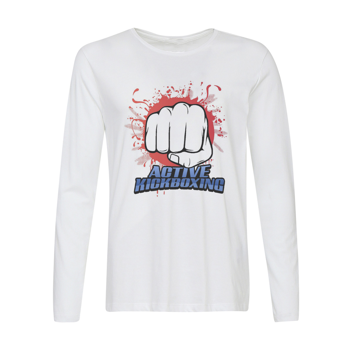 

Лонгслив CoolPodarok Active kickboxing (Активный кикбоксинг), Белый, w0113431