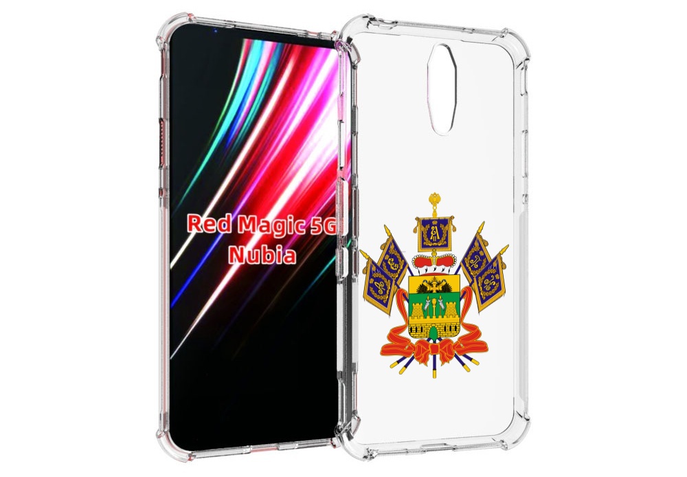 Чехол MyPads герб-краснодарскии?-краи? для ZTE Nubia Red Magic 1 5G