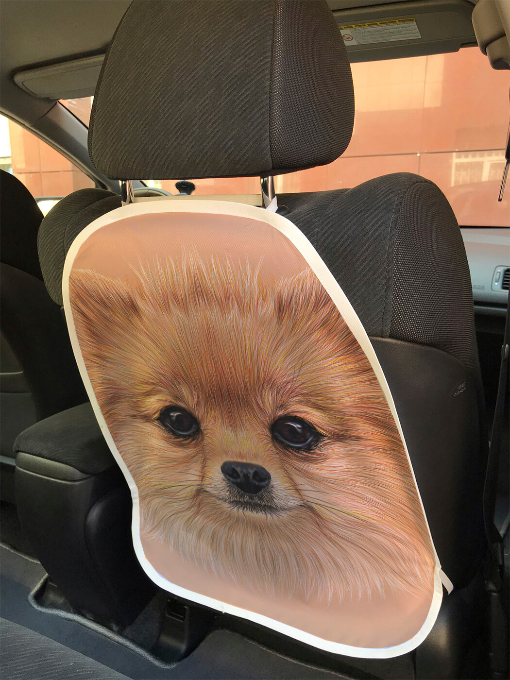 

Накидка на спинку сиденья JoyArty Фото померанского шпица, 45х62, Фото померанского шпица