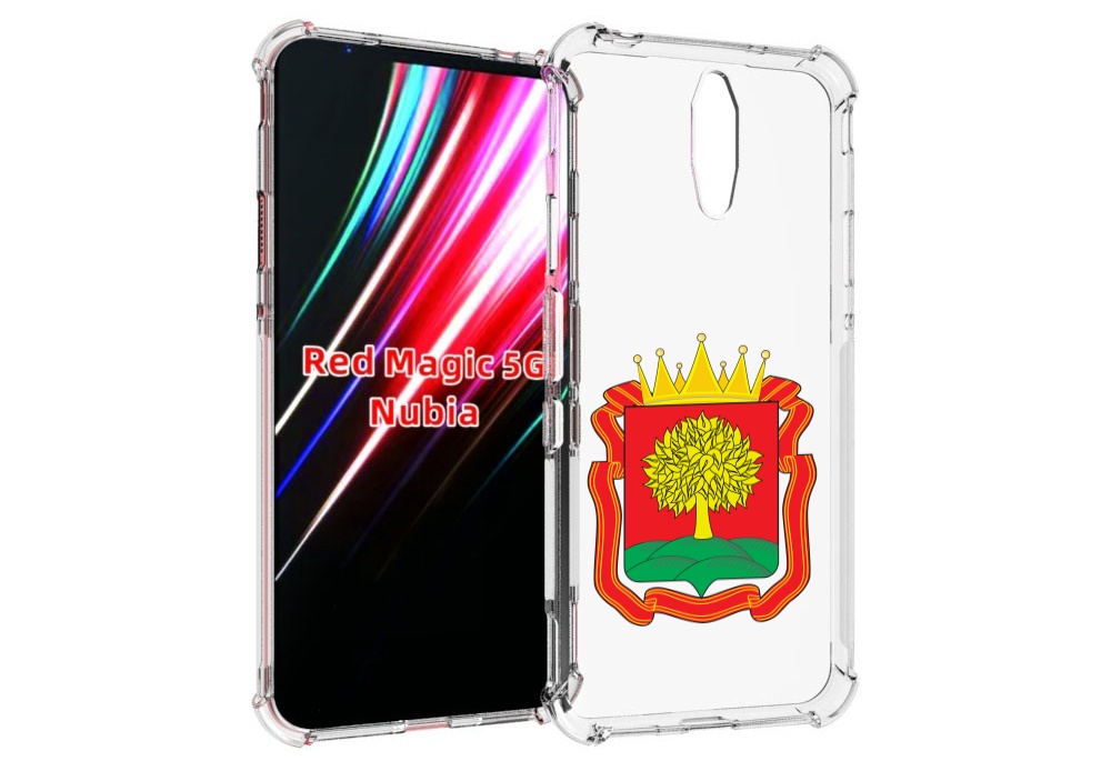 

Чехол MyPads герб-липецкая-область для ZTE Nubia Red Magic 1 5G, Прозрачный, Tocco