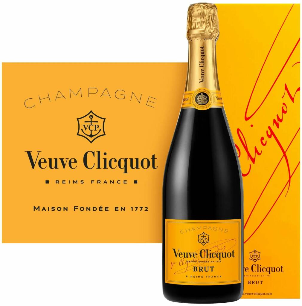 

Шампанское Veuve Clicquot белое брют 0,75 л в подарочной упаковке