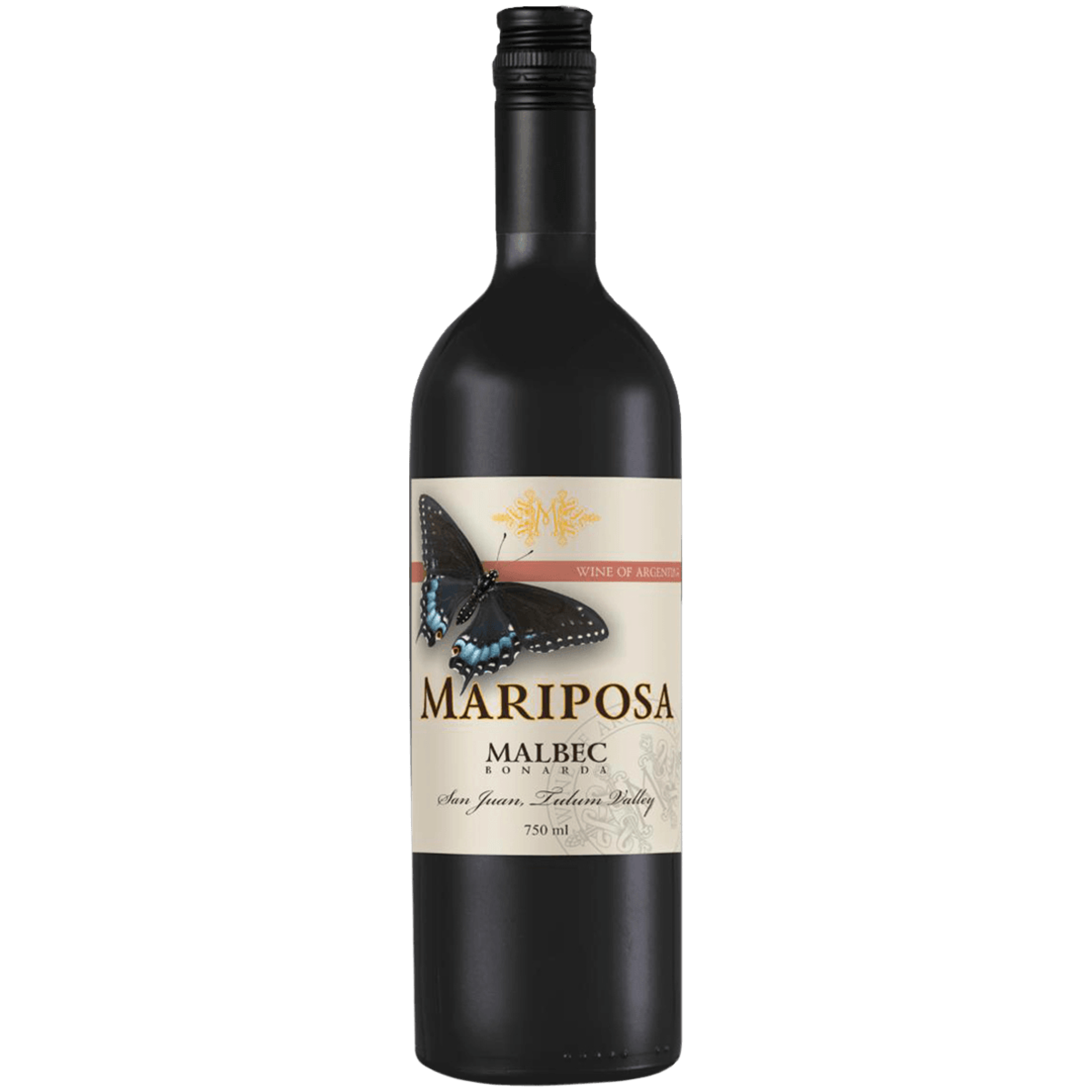 Вино Mariposa Malbec-Bonarda красное сухое 0,75 л