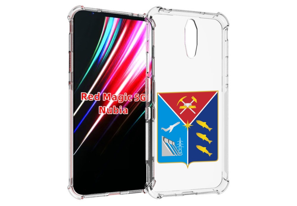 Чехол MyPads герб-магаданская-область для ZTE Nubia Red Magic 1 5G