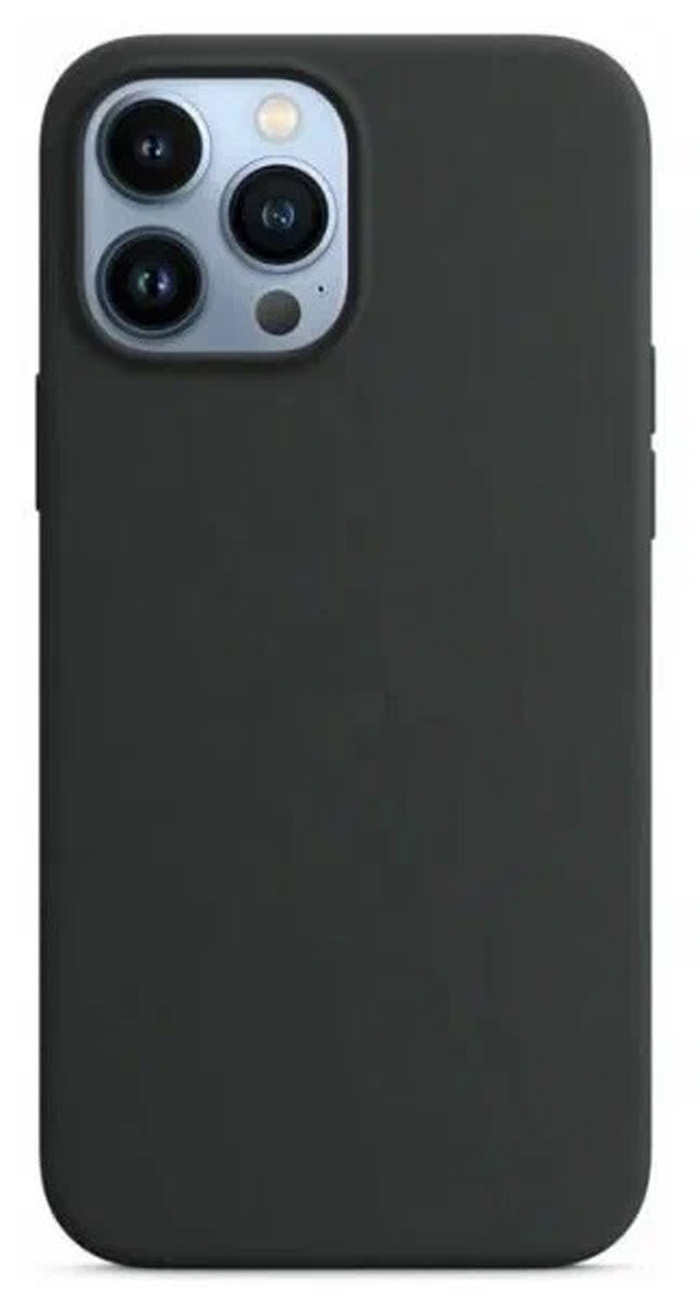 

Силиконовый чехол для Apple iPhone 13 Pro Max, черный