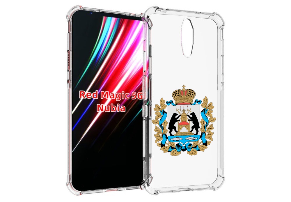 

Чехол MyPads герб-новгородская-область для ZTE Nubia Red Magic 1 5G, Прозрачный, Tocco