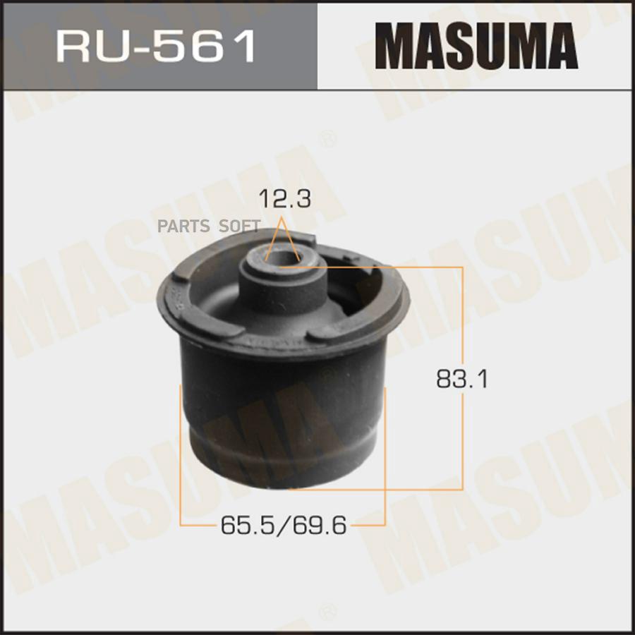 MASUMA Сайлентблок MASUMA VITZ/ NCP95 rear