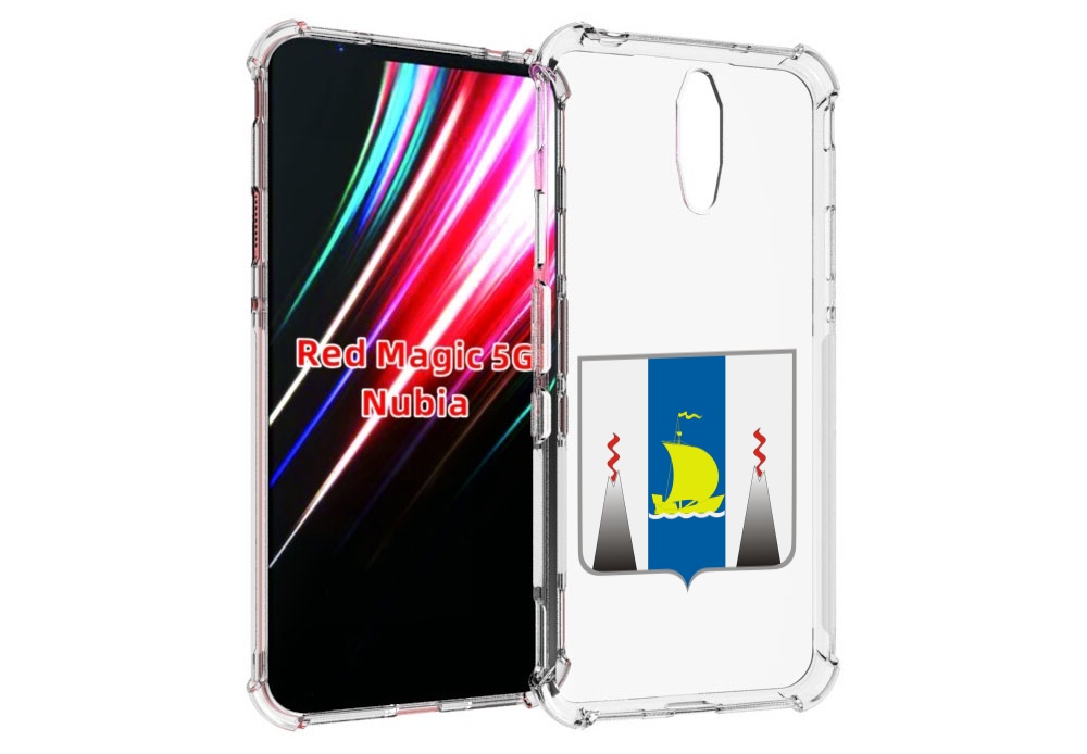 

Чехол MyPads герб-сахалиснкои-области для ZTE Nubia Red Magic 1 5G, Прозрачный, Tocco