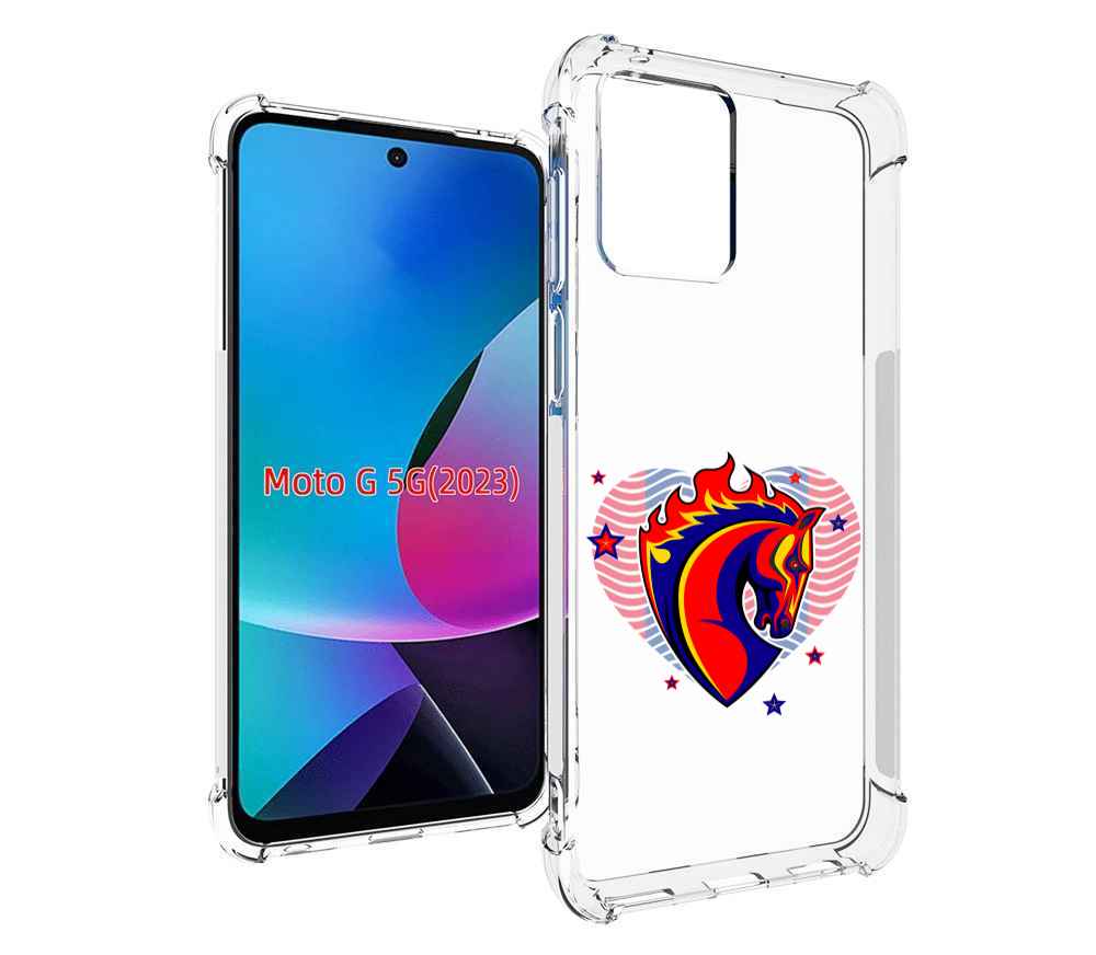 

Чехол MyPads ФК ЦСЛ Лошадь для MOTO G 5G 2023, Tocco